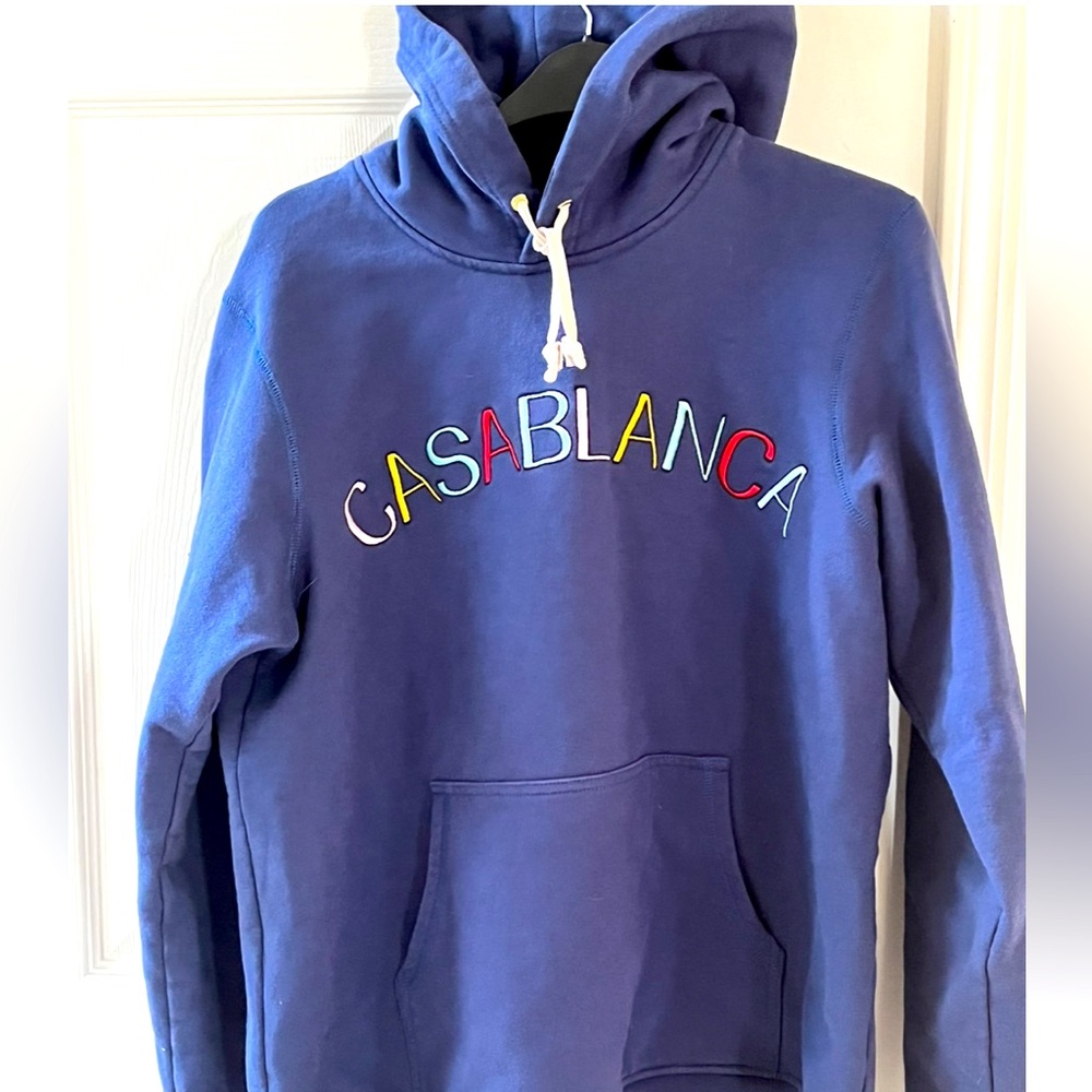 Casablanca Loopback Logo Hoodie S Preowned